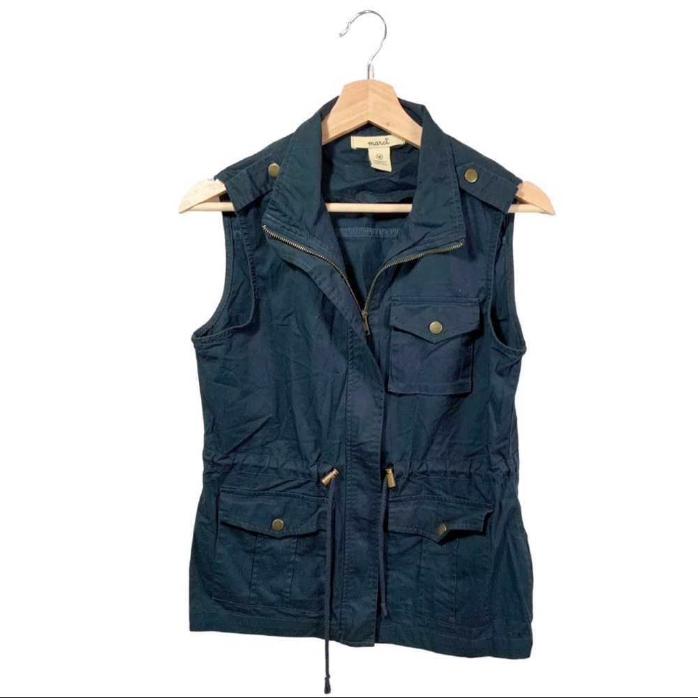 Marci, Vest, Blue, Size Medium